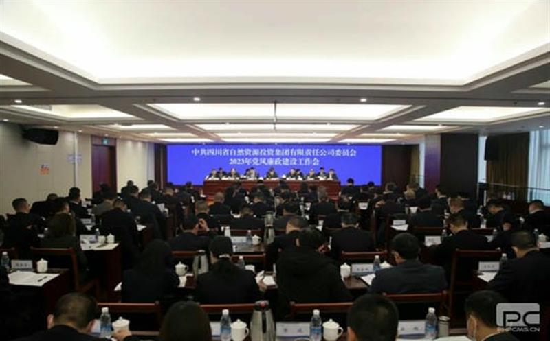 省自然Z6尊龙凯时投资集团党委召开2023年党风廉政建设工作会